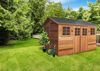 Online shopping of the shed made it easy!