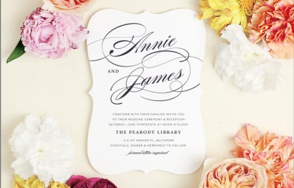 Complete guide to wedding invitations