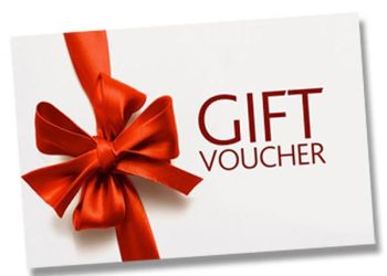 Add your personal touch to the gift vouchers
