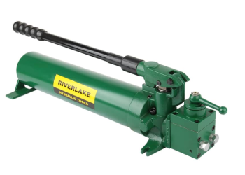 What is a hydraulic hand pump usually used for?