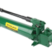 What is a hydraulic hand pump usually used for?
