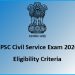 Eligibility Criteria for the UPSC IAS Exam